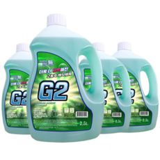 G2 고농축 액체세제 본품, 2.5L, 4개