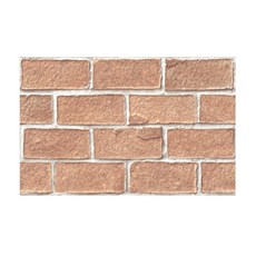 韓國原裝 高擬真自黏壁紙 - ENGLISH BRICKS, 紅磚