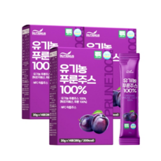 뉴트리너스 유기농 NFC 푸룬주스 푸른쥬스 프룬 푸룬즙, 280g, 3박스