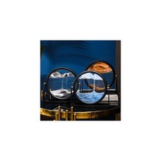 모래액자 회전형 8인치 홈카페 무드등 집들이, 모래액자 8인치 회전형 블루