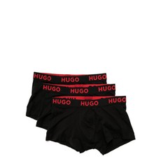 휴고 로고 웨이스트밴드 복서 브리프 3팩 세트