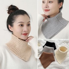 남여 페이크목폴라 레이어드 니트 카라 넥워머 목토시 mon+835rr