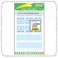 [유니온] 보호견출지 29x23mm / 402 / 청색 / UL-402B 7매입