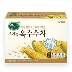 순작 유기농 옥수수차 티백, 10g, 30개입, 6개