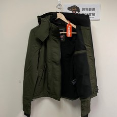 Superdry 奧斯曼 防風夾克 軍綠 女款, 1個