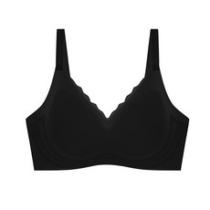 OniWear 高品質無感軟支撐冰絲內衣 聚攏無鋼圈 細孔乳膠墊 固定杯 無痕內衣 可調式肩帶