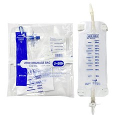협성 레그백 U-600 소변주머니 유린백 600ml 소변백, 없음