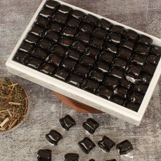 단지청 국내산 인진쑥으로 만든 수제 전통 건강엿 달콤쌉쌀한맛 자연원료 기력보충 어르신선물용, 126개, 상자(갑), 1.5kg