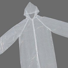 언니네 일회용 우비 우의 비옷 레인코트 여성우의
