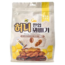 한입 허니 꽈배기, 520g, 1개