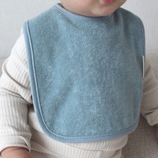 바니블라썸 빅라운드 테리 아기 턱받이_10Colors 183125, 바니블라썸 빅라운드_라이트퍼플