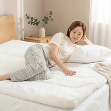 푹신한 아이스 쿨 매트리스 냉감 통기성 침대 매트