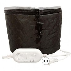 스팀 모자 컴팩트 열 스티머 미국 플러그 헤어 스타일링 가열, 1) US Plug, 1개