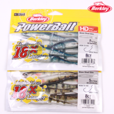 버클리 웨이브쉐드 슬림 HD 5인치 웜 광어 다운샷 대광어, 고등어 - HDMKL