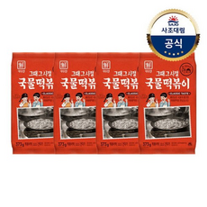 [사조대림] [대림냉장] 대림선 국물떡볶이373g x4개 /간식/야식, 373g, 4개