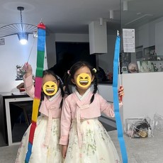 리듬체조 리본 4m 무지개 무지개리본, 1개