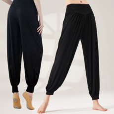 헤인느 와이드 요가 바지 하렘 조거 팬츠 필라테스 요가복