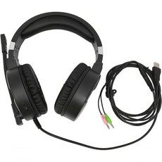F16 게이밍 헤드셋 노이즈 캔슬링 마이크 7.1 공간 음향 RGB 조명 PC 및 모바일 게임용 50mm 드라이버와 민감한 포함 선명한 음질