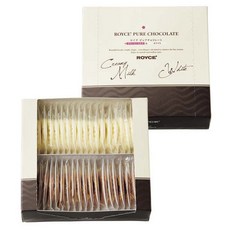 ROYCE 純巧克力 奶油牛奶&白巧克力口味 40個入, 1個