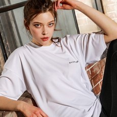 黑色 Monster Fit Functional Cool Overfit 女式 T 卹
