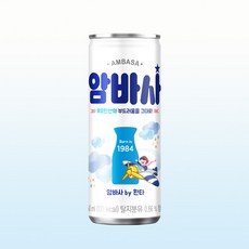 코카콜라 암바사 바이 환타 250ml x 30캔/밀크소다, 30개