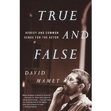 (영문도서) True and False: Heresy and Common Sense for the Actor Paperback, Vintage, English, 9780679772644