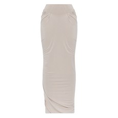 엔타이어스튜디오 드레이프 저지 스커트