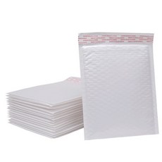 臺北出貨 珠光膜氣泡袋 加厚防震防潮快遞打包袋 泡沫包裝防摔信封袋 350, 1個