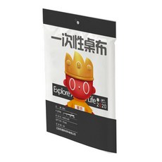 10PCS 투명 일회용 식탁보 두꺼운 방수 방진 가구 커버 플라스틱 찢어짐 방지 담요, 140cm-140cm