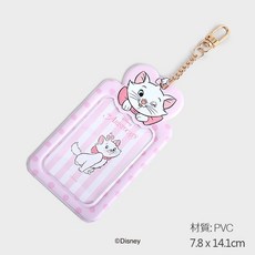 韓國大創 Daiso 迪士尼 文具 L夾 裝飾貼紙 便條紙 板夾 信紙 卡片 記事本 書籤 筆 直尺 101忠狗 瑪麗猫, 1個, 小卡吊飾 瑪麗猫