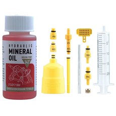 10 12PCS 자전거 브레이크 미네랄 오일 시스템 도로 유체 ACEITE 사이클링 60ML 산악 액세서리, 1PC 60ML TOOLS