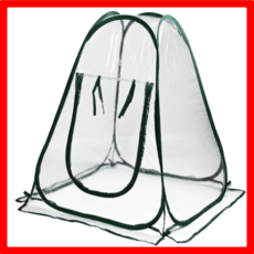 월드맘 가정용 원터치 미니 비닐하우스 소형 길냥이집, 1개