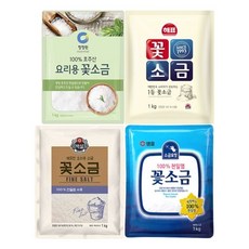 100% 천일염 꽃소금 1kg (랜덤발송), 1개