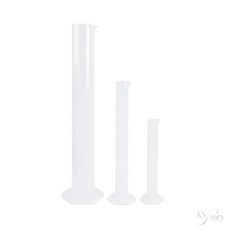 스토리 실험 플라스틱 매스 실린더 과학시간 눈금실린더, 100ml