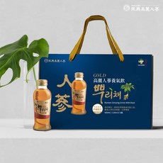 振興高麗人蔘 高麗人蔘養氣飲5入禮盒, 120ml*5入組, 1個