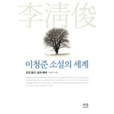 이청준 소설의 세계:인간 탐구 삶의 해석, 한울아카데미, 장양수