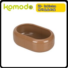 Komodo 科魔多 爬蟲防逃食盆 防止巨蟲爬出 聰明蟲蟲飼盤 兩棲爬蟲專用, 1個