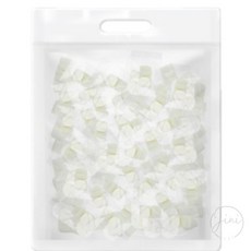 JINI 비누클레이 향기 10g 100개입 하양 비누찰흙