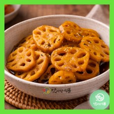 맛사랑식품 연근조림 1kg, 1개