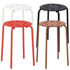 [이케아] MARIUS 마리우스 스툴 45cm 보조의자 화장대의자 간이의자, 상세 설명 참조, 1개
