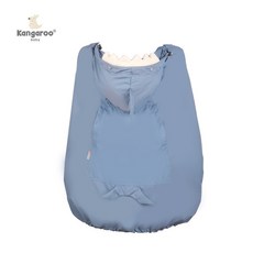 背巾披風 揹巾披風 推車披風 四季款 防風防曬 防潑水 萬用披風 餵奶巾 背帶披風 透氣防曬 夾式, 【專利款】藏藍鯊魚, 1個