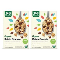 365 홀푸드마켓 레이즌 그래놀라 482g, 2개