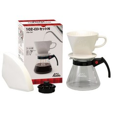 Kalita 칼리타 잡미가 나기 전에 맛을 끌어내는 빠른 추출 속도의 3구멍 커피, 1