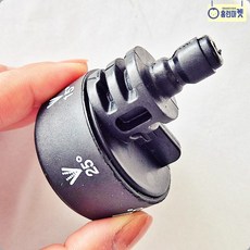 멀티 세차 노즐 6in1 고압 분사 스프레이 청소 급수 다용도 셀프세차 정원 농사 농약