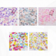 종이 꽃가루 10g 웨딩촬영 행사용 컨페티 파티 프로포즈 기념일 축하 연출, 1개, 4파스텔