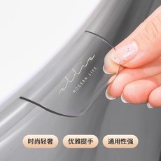 ellie 馬桶提蓋器 坐便蓋掀開器 防髒手提把, 馬桶提蓋器-透明