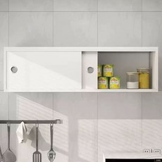 그릇 상부장 수납 정리함 이층 완제품 장식장 0x60x30 조립식 웜화이트 선반, A. 따뜻한 흰색 길이 60cm 높이 30cm 깊이 3