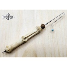 【民辰商行】BONS 紫竹/鞭竹材質 高級質感 小物釣竹製脫鉤器, 1個, 鞭竹脫鉤器