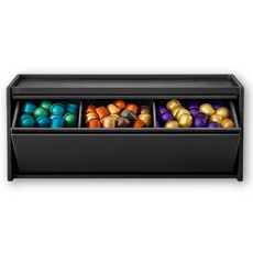 루다앙 초강력 자석 수납함 무타공 정리함, 1개, 시크 블랙