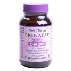 Bluebonnet Early Promise產前溫和DHA 200mg素食軟膠囊, 1個, 30 件